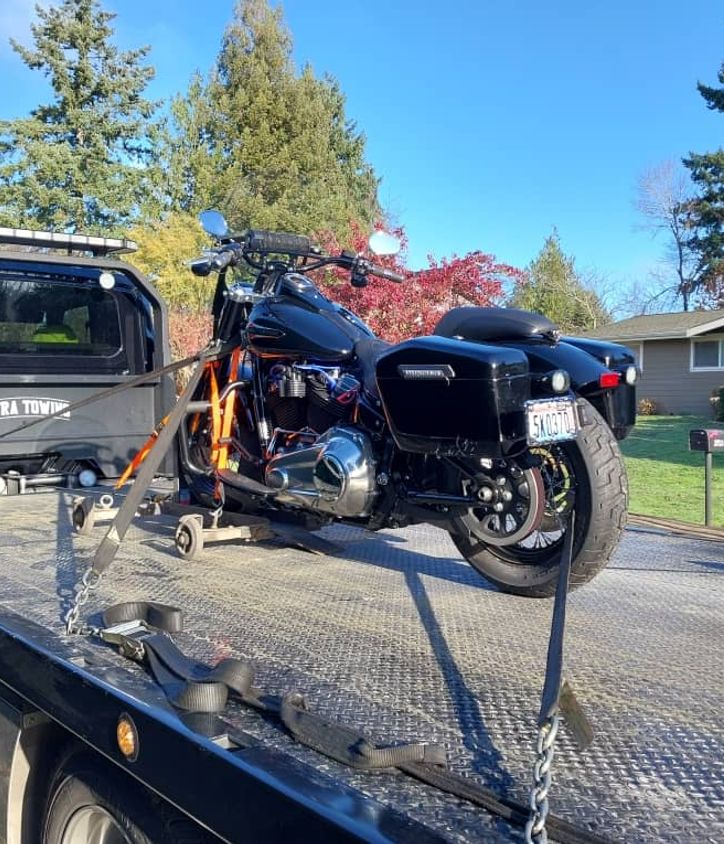 recovery towing truck